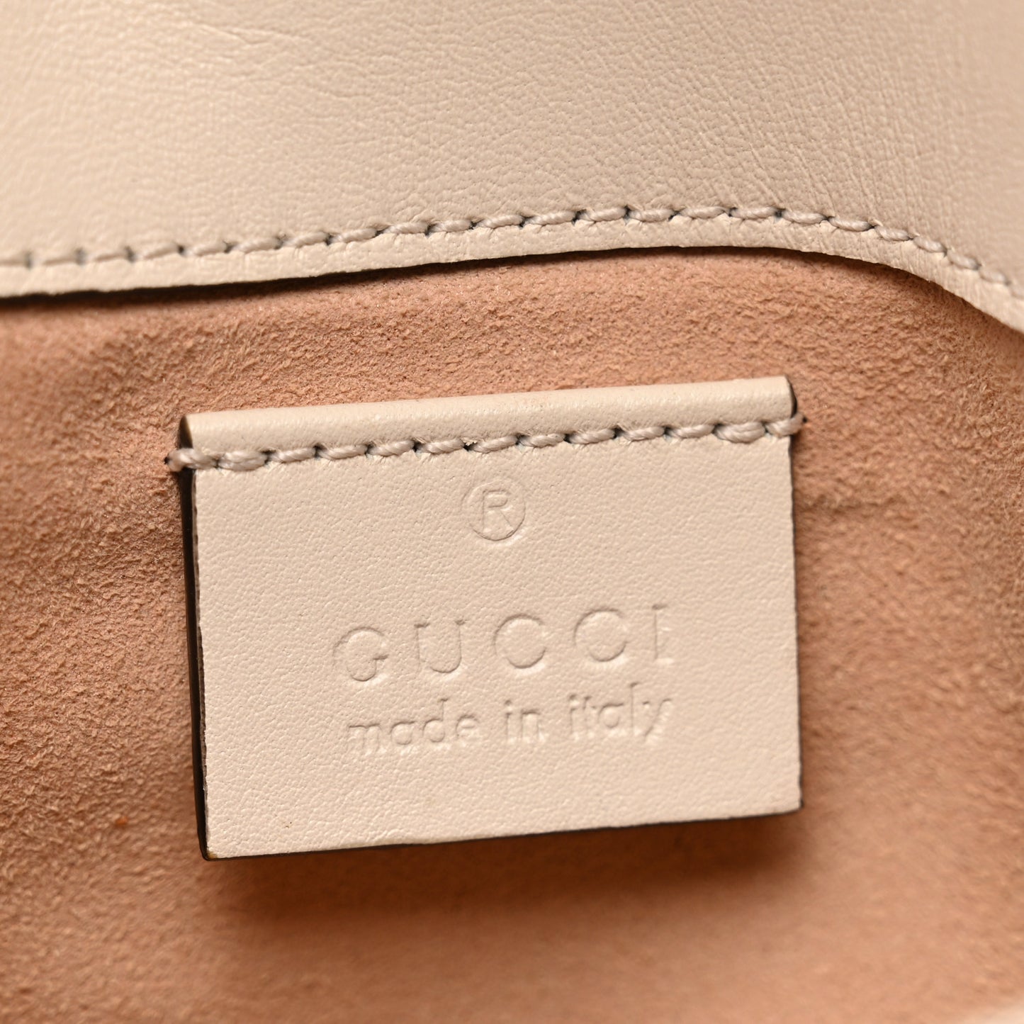 Calfskin Matelasse Super Mini GG Marmont Shoulder Bag White