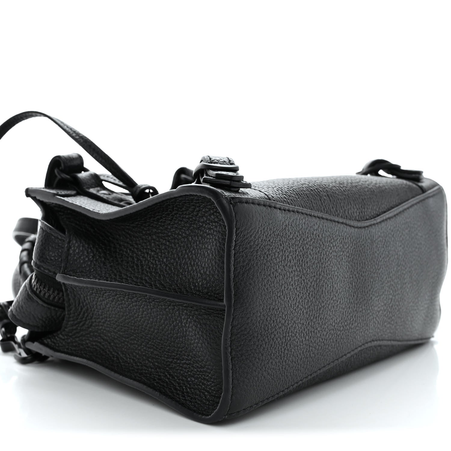 Balenciaga Grained Calfskin Neo Classic Black Hardware Mini City Black 8 of 12