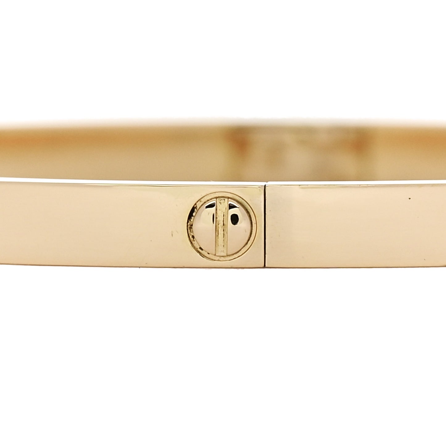 18K Yellow Gold Small LOVE Bracelet 17