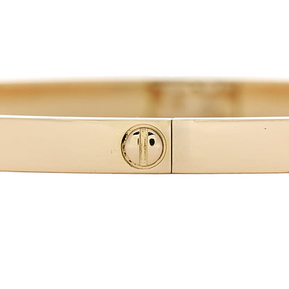 Cartier 18K Yellow Gold Small LOVE Bracelet 17 4 of 8