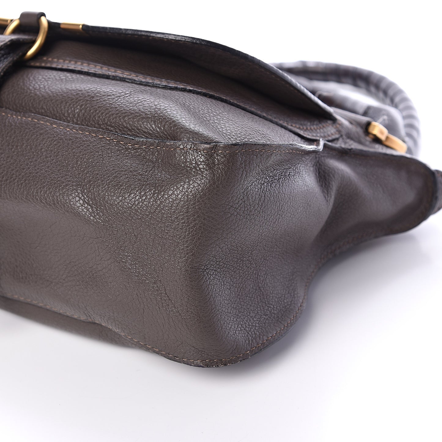 Calfskin Medium Marcie Satchel Ash