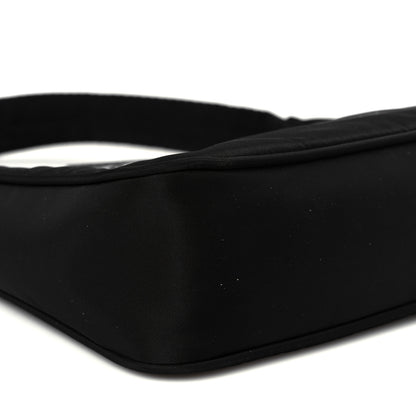 Prada Tessuto Nylon Mini Re-Edition 2000 Bag Black 11 of 12