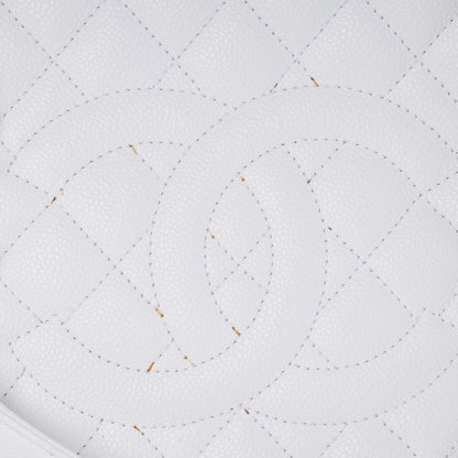 Chanel Caviar Quilted Grand Shopping Tote GST White 16 of 16