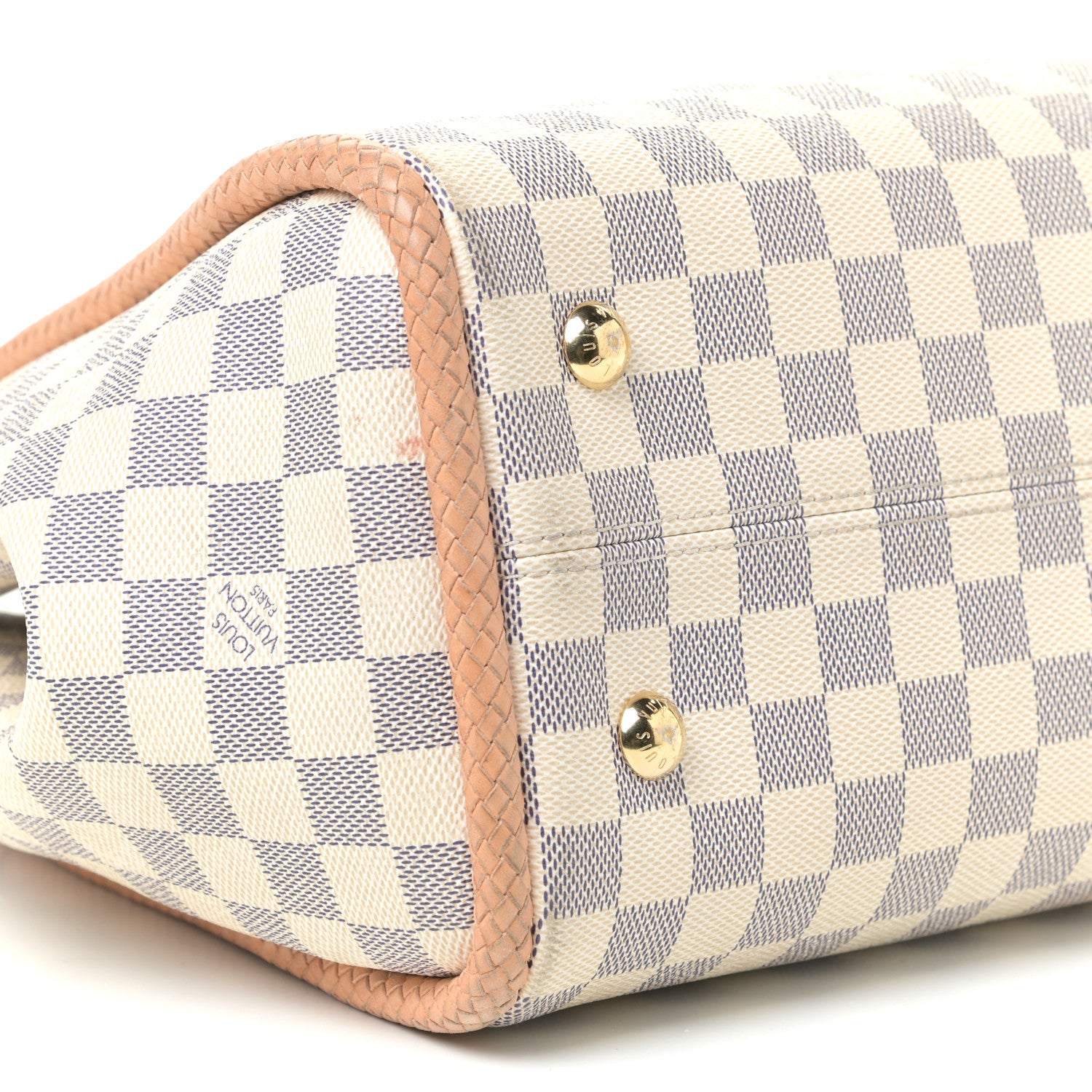 Louis Vuitton Damier Azur Propriano Rose Ballerine 5 of 9