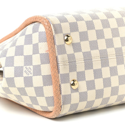 Louis Vuitton Damier Azur Propriano Rose Ballerine 5 of 9