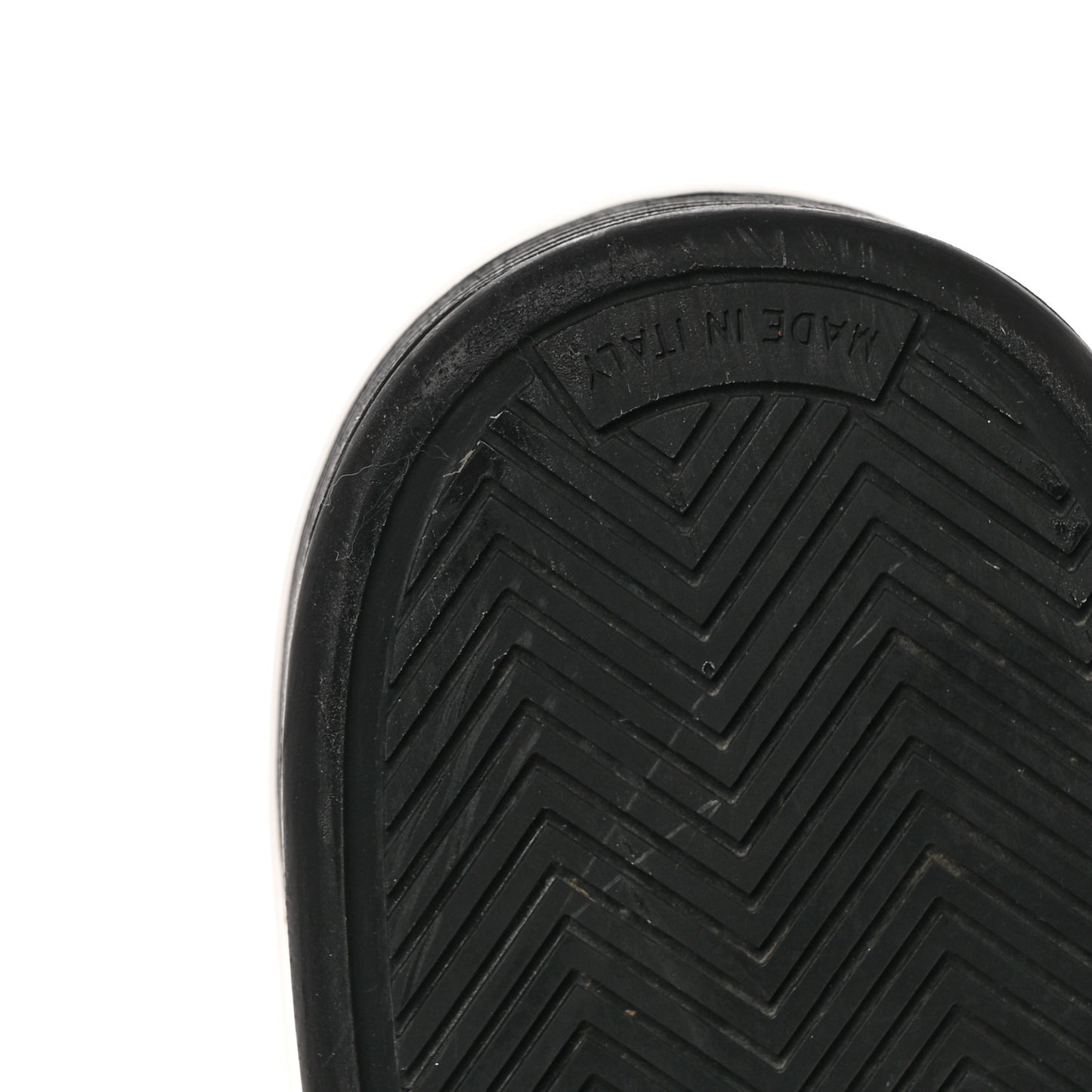 Calfskin Womens Logo Sneakers 39 Black White
