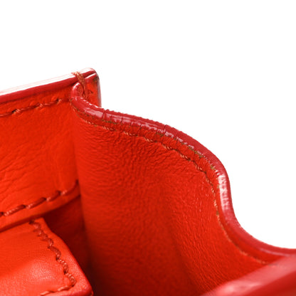 Celine Smooth Calfskin Mini Luggage Orange 12 of 14