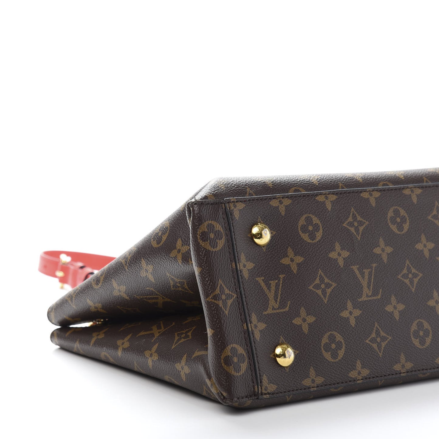 Monogram Flower Tote Coquelicot