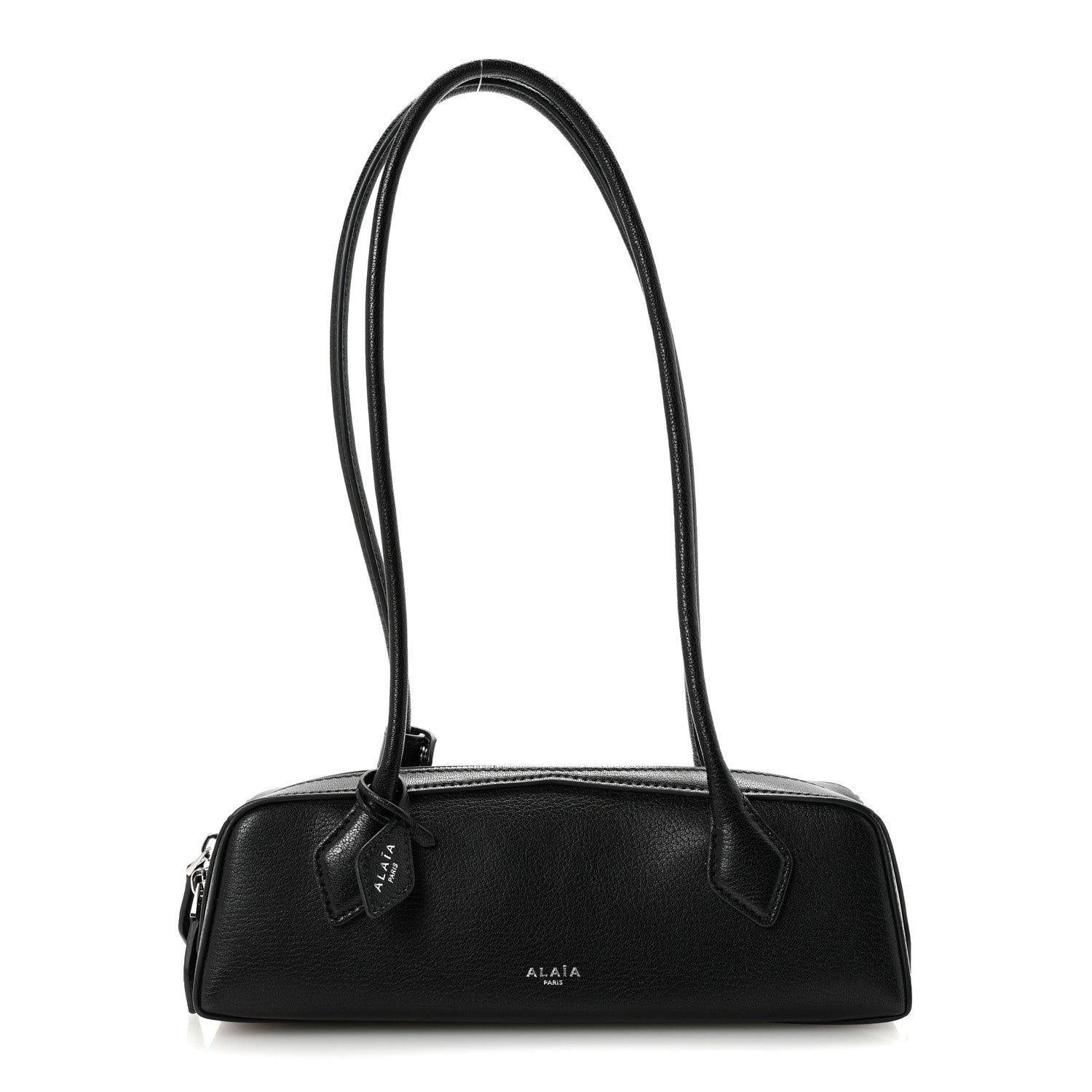 Alaia Shiny Goatskin Small Le Teckel Bag Black 1 of 9