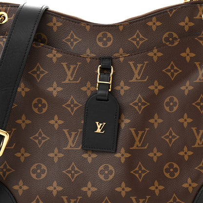 Louis Vuitton Monogram Odeon MM Black 7 of 9