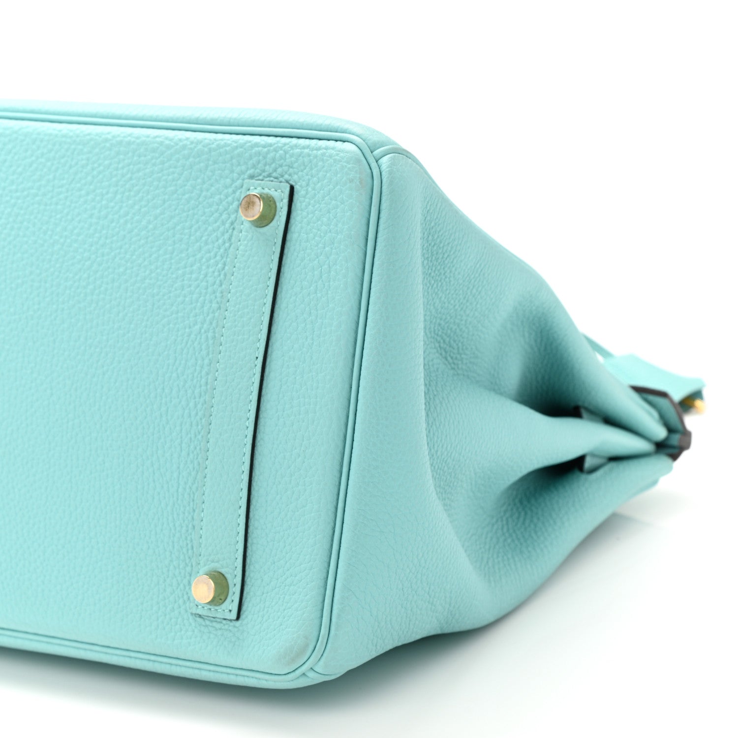 Hermes Togo Birkin 35 Bleu Atoll 9 of 13