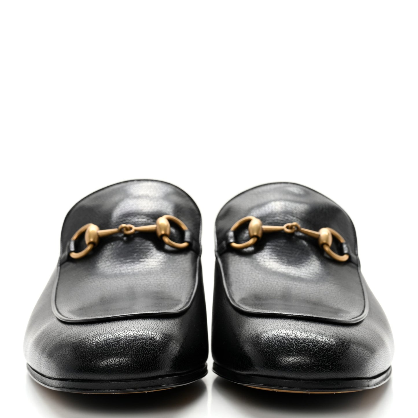 Goatskin Mens Horsebit Loafers 10 Black