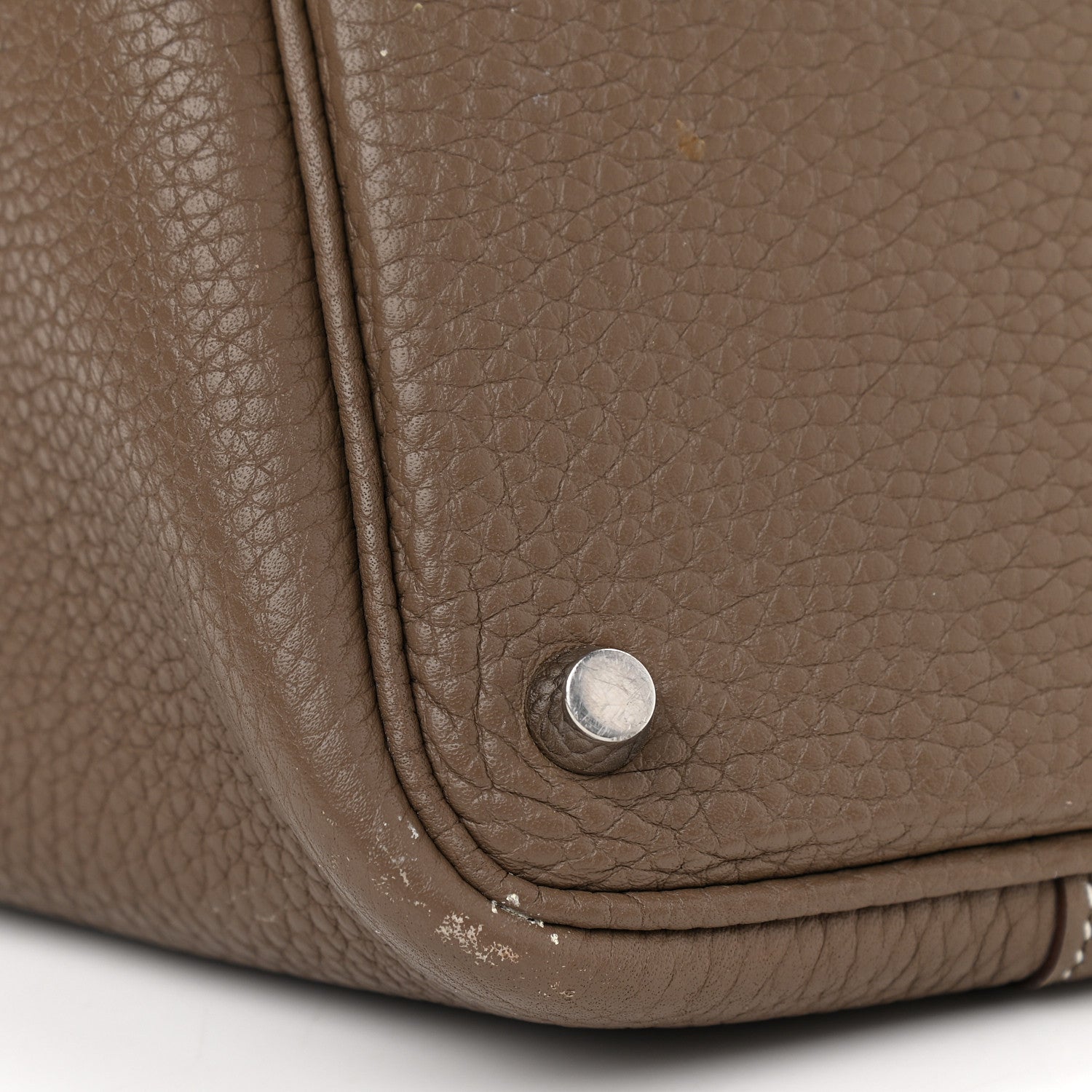 Hermes Taurillon Clemence Picotin Lock 18 PM Etoupe 10 of 10
