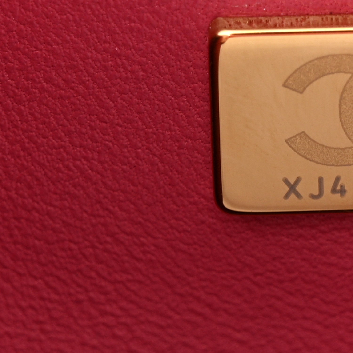 Chanel Caviar Quilted Jumbo Double Flap Dark Pink 11 of 13