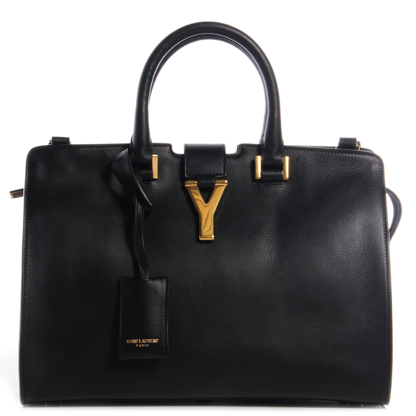 Calfskin Small Classic Y Cabas Black