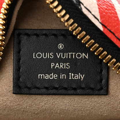 Louis Vuitton Monogram Giant Crafty Boite Chapeau Souple PM Creme Rouge Black 6 of 10