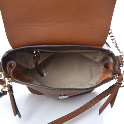 Chloe Suede Calfskin Small Faye Backpack Tobacco 5 of 10