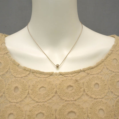 Tiffany 18k Diamond Bead Necklace 2 of 6
