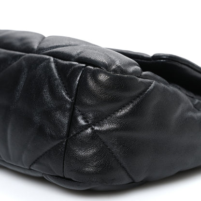 Chanel Lambskin Quilted Medium Chanel 19 Flap Black 10 of 10