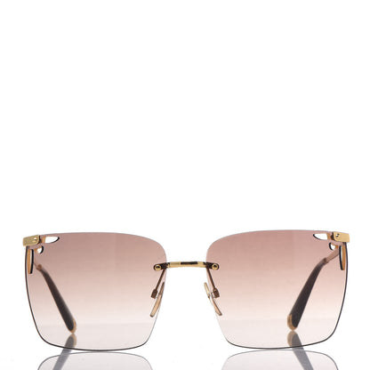 Louis Vuitton Sunglasses Z0591U Brown Glitter 3 of 7