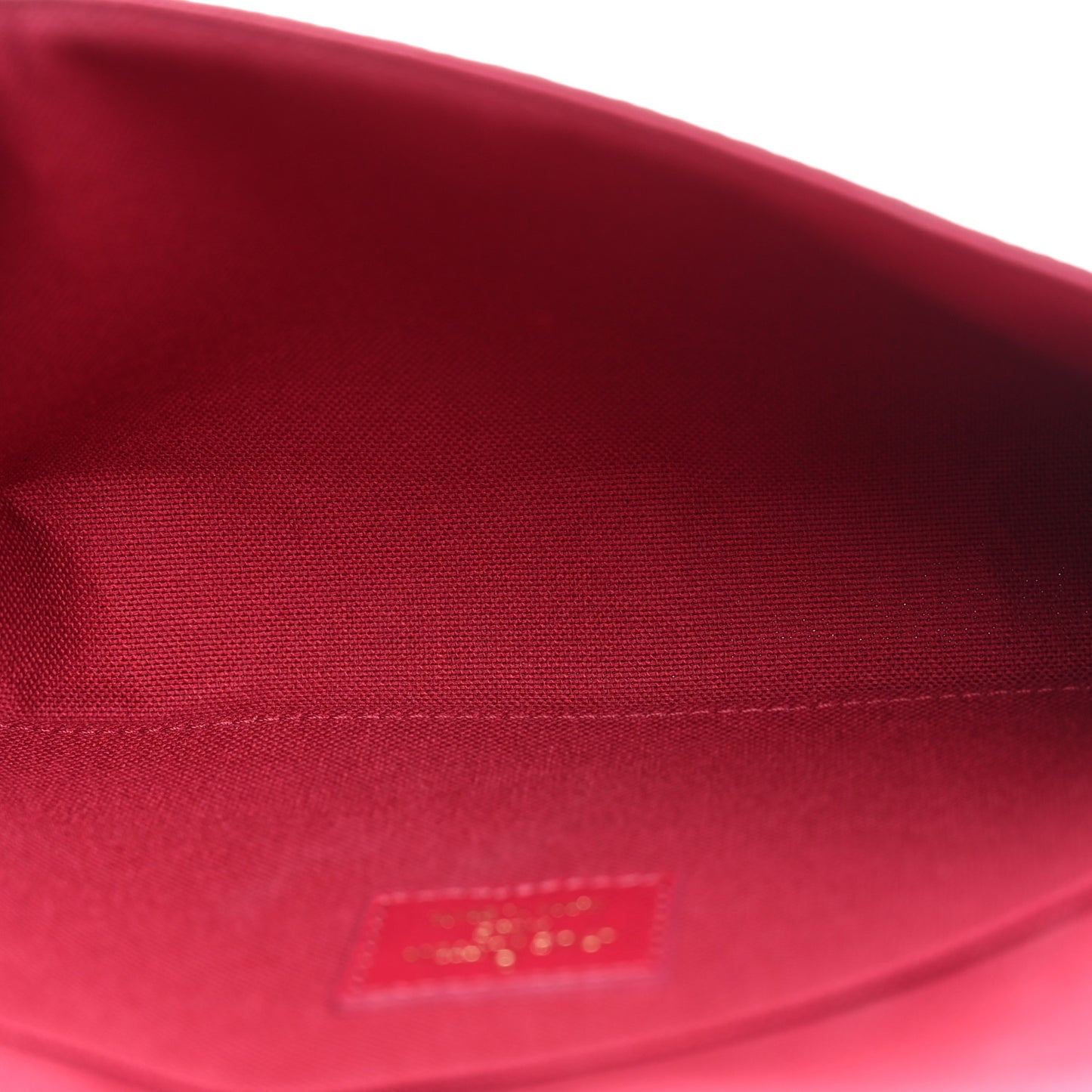 Monogram Pochette Felicie Chain Wallet Fuchsia