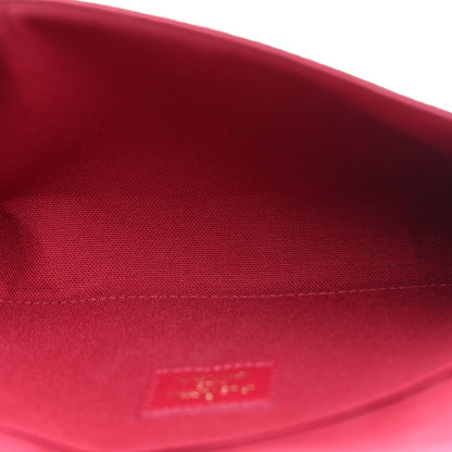 Louis Vuitton Monogram Pochette Felicie Chain Wallet Fuchsia 5 of 12