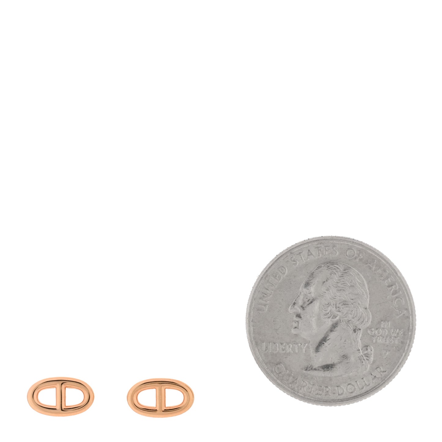 18K Rose Gold TPM Farandole Stud Earrings