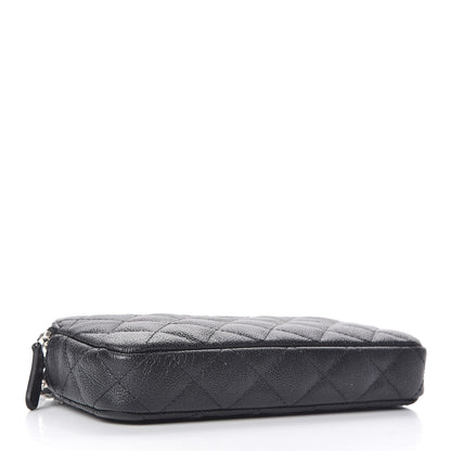 Chanel Caviar Quilted Small Clutch With Chain Black 3 of 9