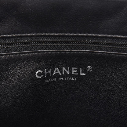 Chanel Lambskin Perforated Timeless Clutch Black 6 of 10