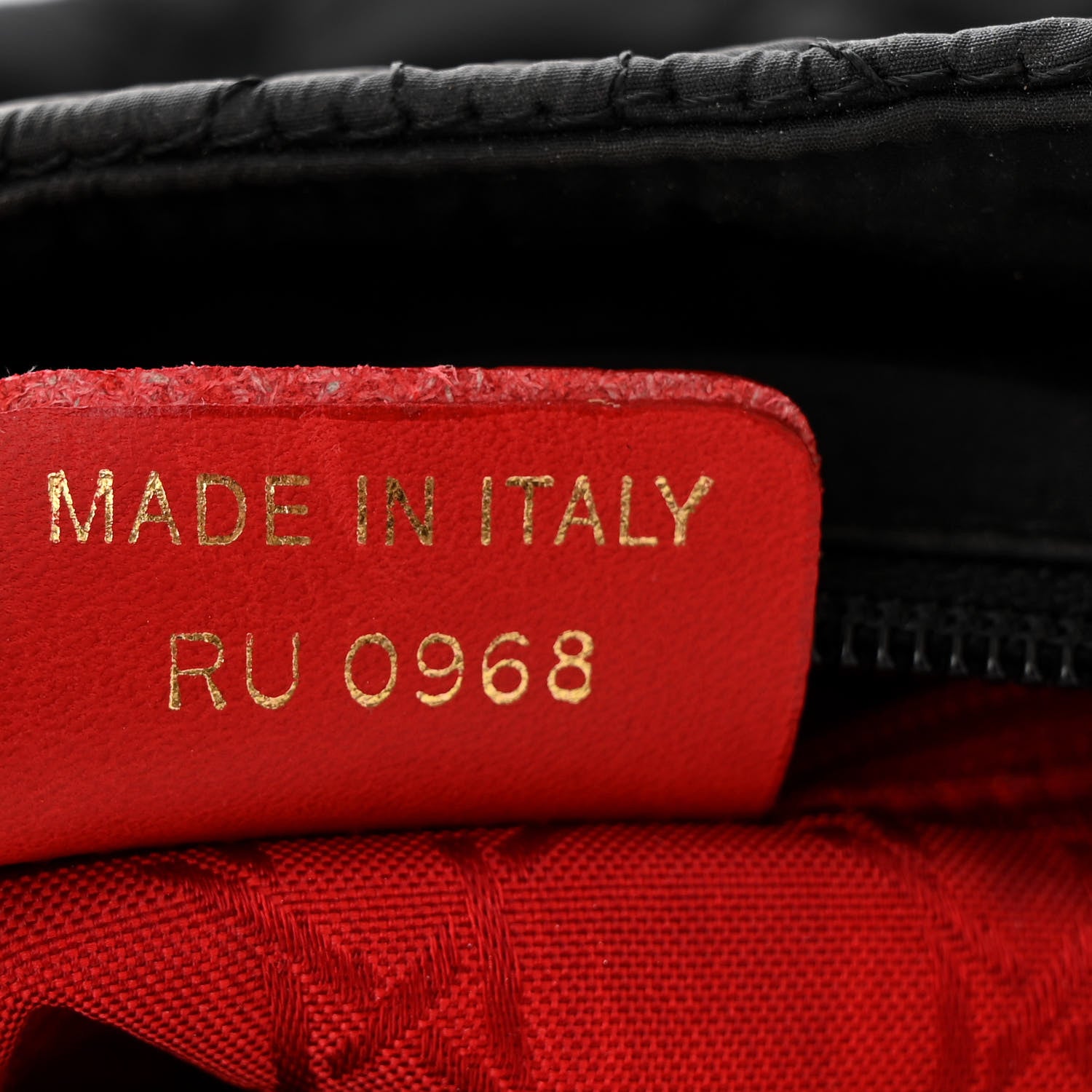 Christian Dior Nylon Cannage Medium Lady Dior Black 7 of 11