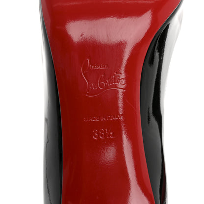 Christian Louboutin Patent Hot Chick 70 Pumps 38.5 Black 8 of 10