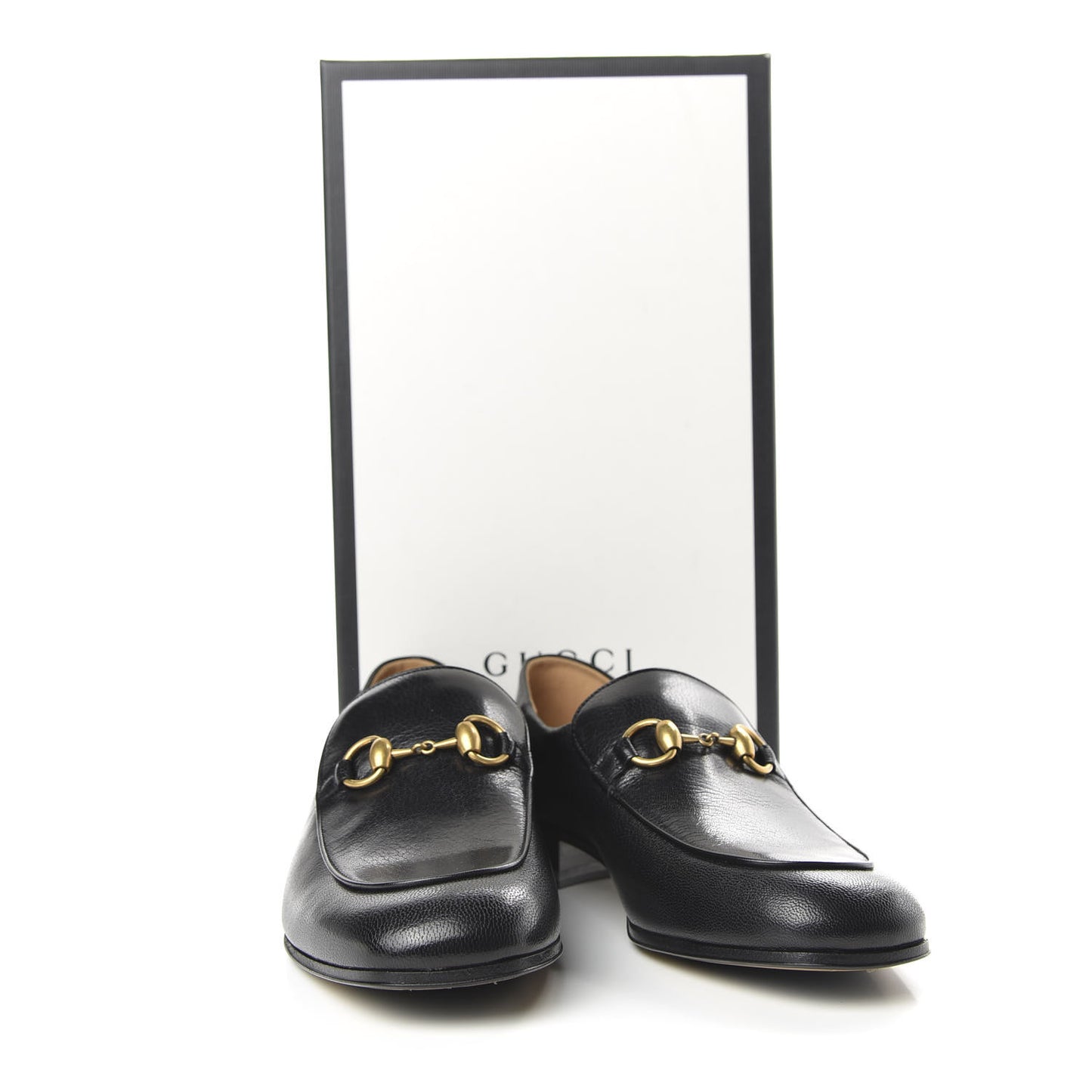 Goatskin Mens Horsebit Loafers 7 Black