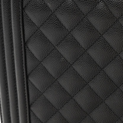 Chanel Caviar Quilted Large Boy Flap Black 14 of 14