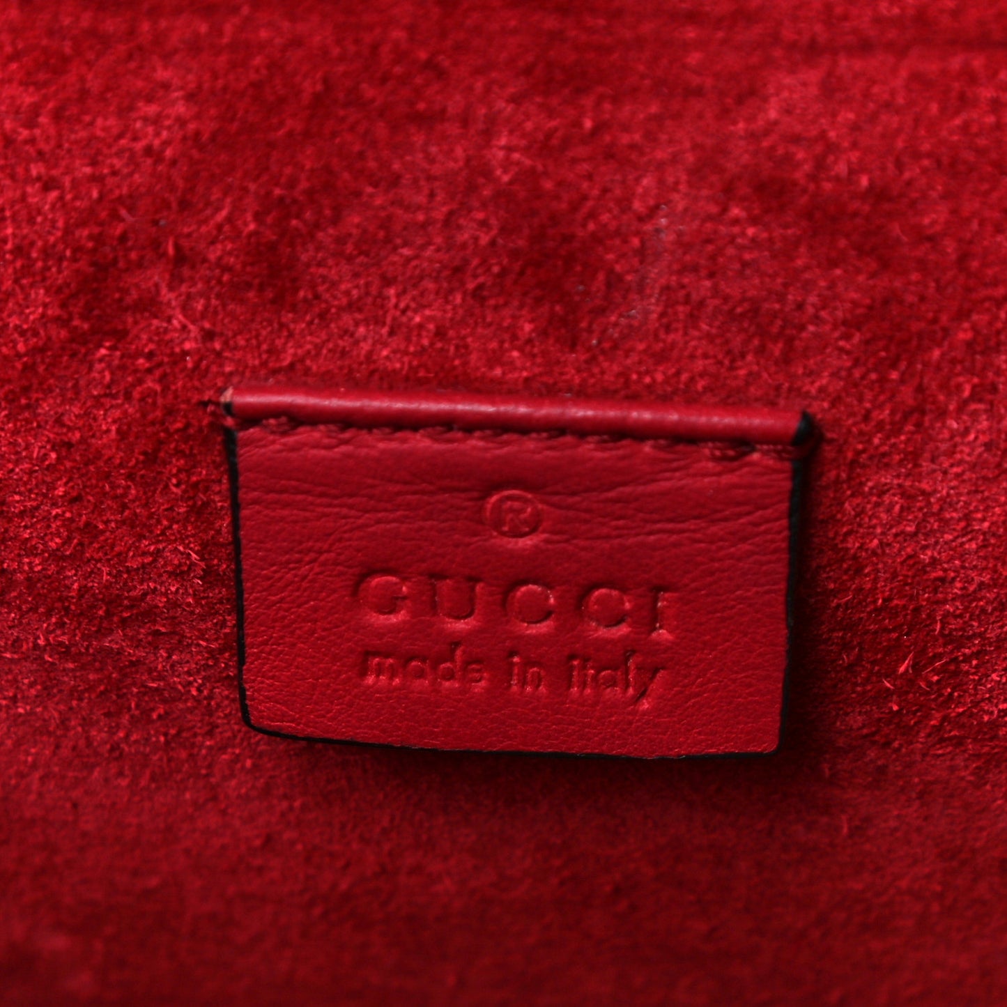 GG Supreme Monogram Small Dionysus Shoulder Bag Red