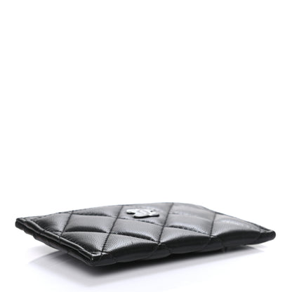 Chanel Lambskin Quilted Card Holder So Black 4 of 8
