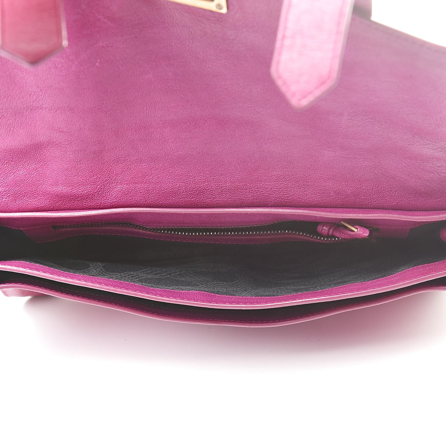 Suede PS1 Pochette Clutch Grape