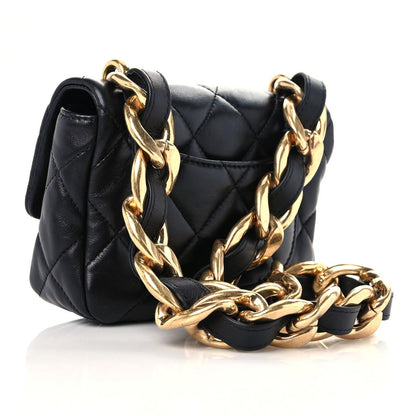 Chanel Lambskin Quilted Mini CC Funky Town Flap Black 3 of 10