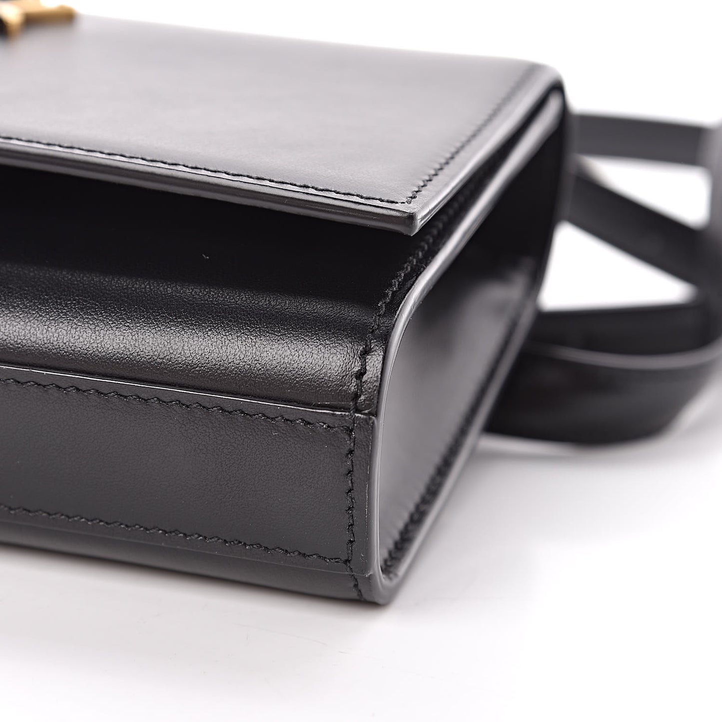 Smooth Calfskin Monogram Palm Tree Kate Belt Bag Black