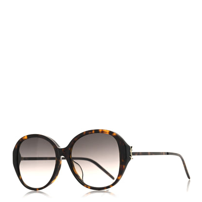 Saint Laurent Square Acetate Metal SLM48S Sunglasses Tortoise 1 of 7