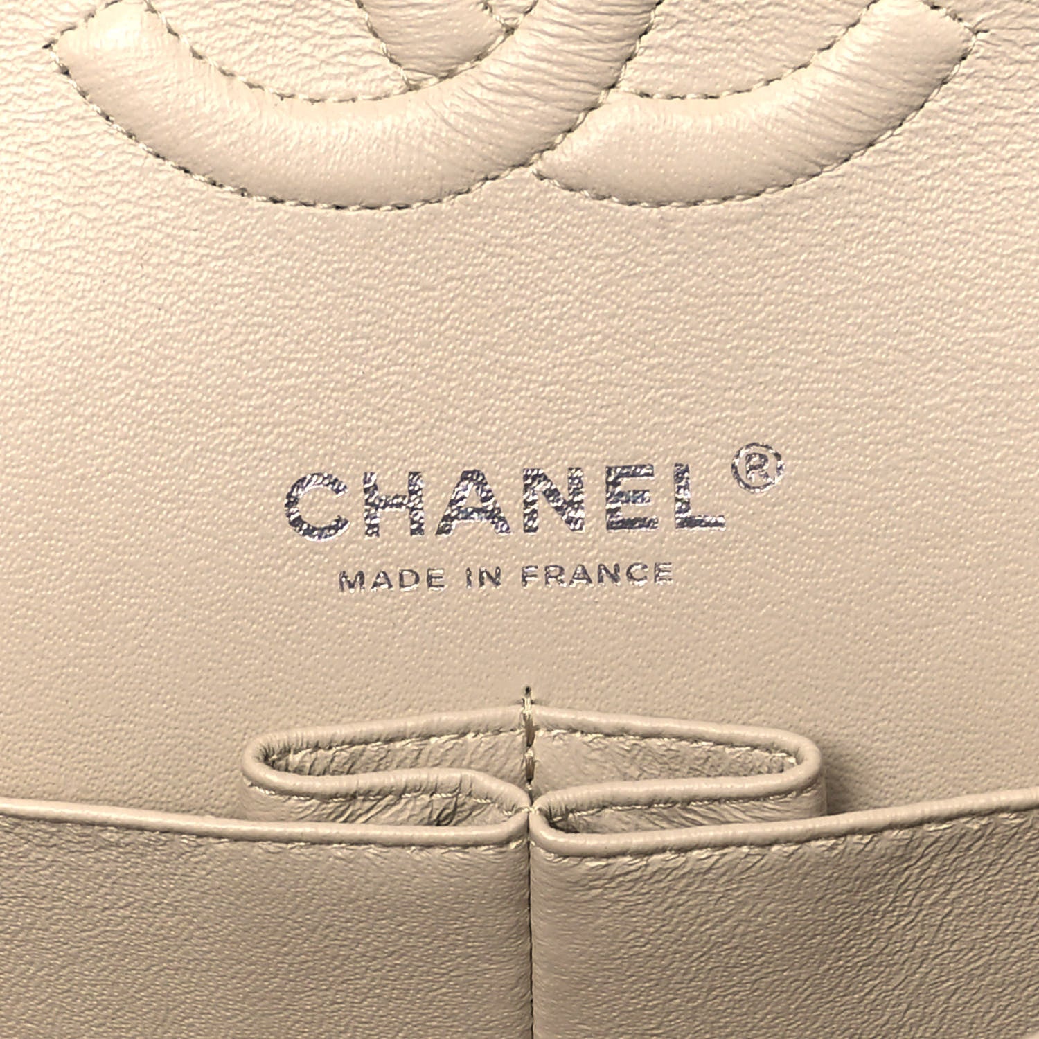 Chanel Tweed Quilted Medium Double Flap Beige Ecru Pink 5 of 8