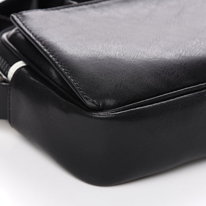 Givenchy Calfskin MC3 Crossbody Bag Black White 7 of 8