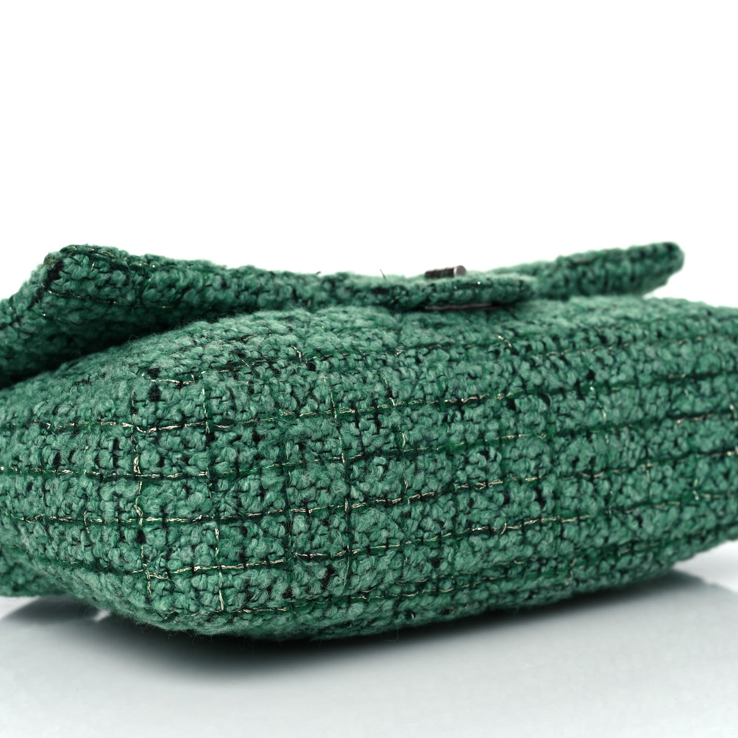 Chanel Tweed Easy 2.55 Reissue Flap Green 8 of 12