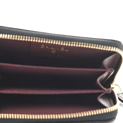 Chanel Caviar Quilted Classic Zipped Coin Purse Black 5 of 8