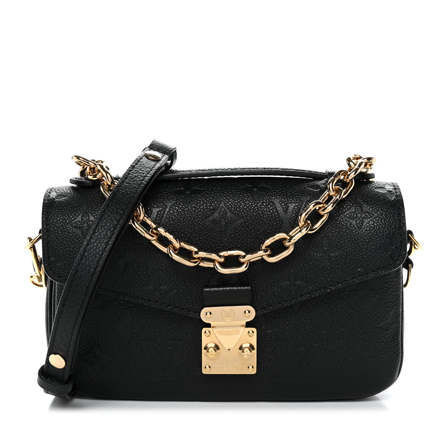 Louis Vuitton Empreinte Pochette Metis East West Black 1 of 10