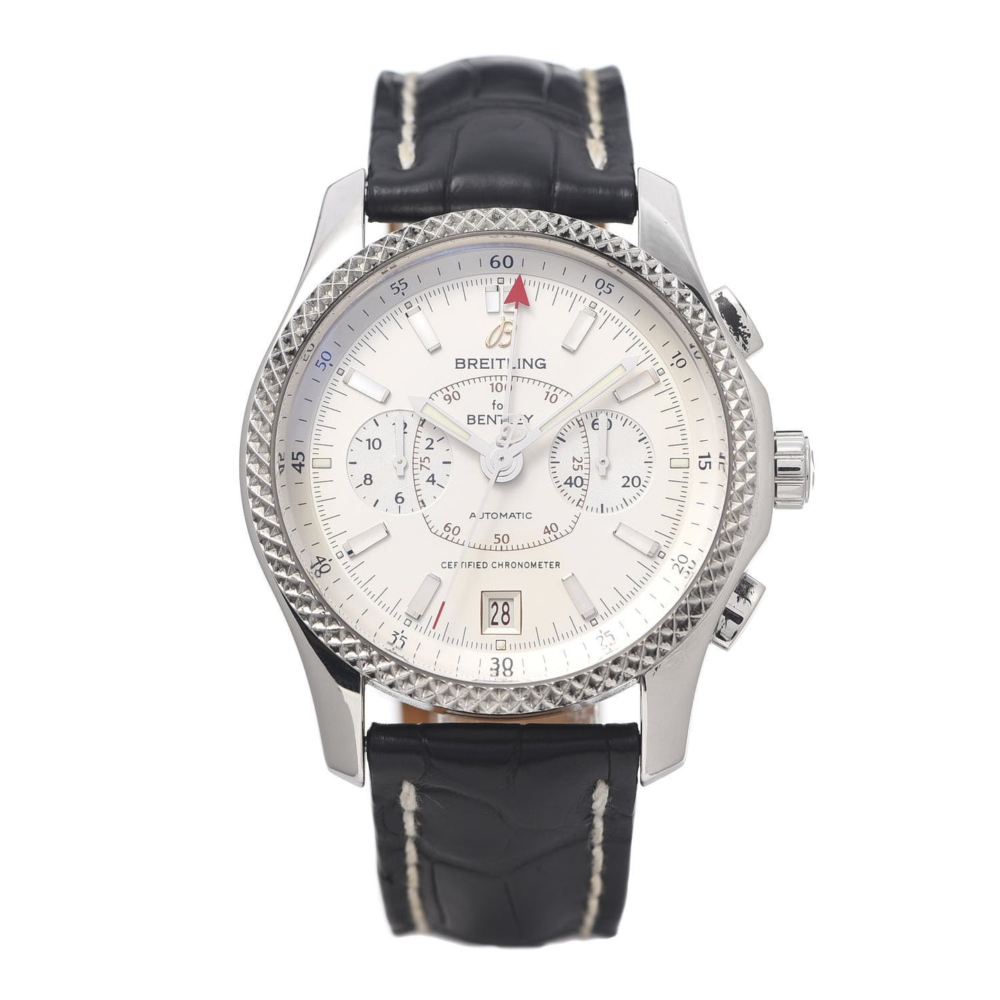 Stainless Steel Platinum Alligator 42mm Bentley Mark VI Automatic Watch P26362