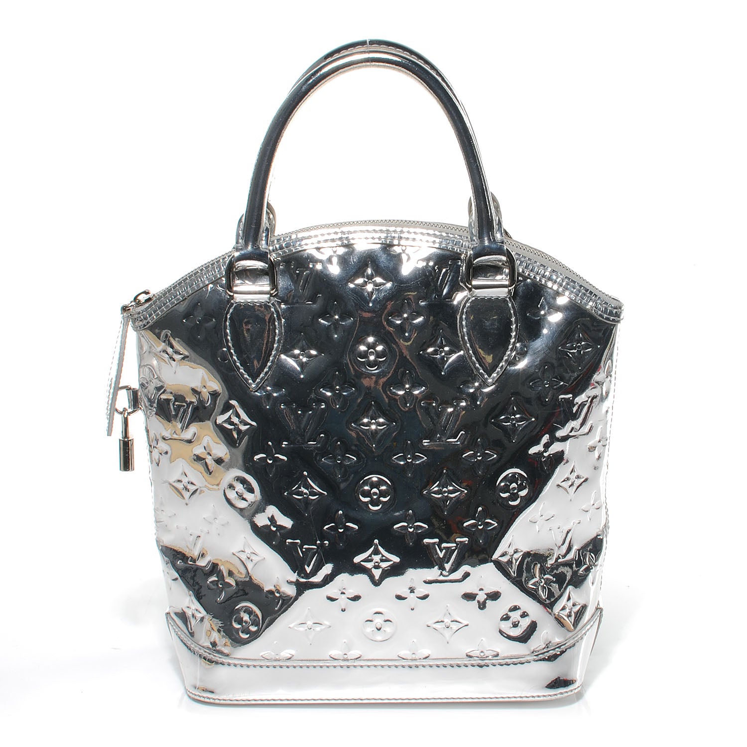 Louis Vuitton Monogram Miroir Lockit Silver 1 of 7