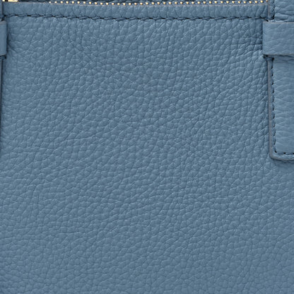Salvatore Ferragamo Hammered Calfskin Double Handle Small Amy Tote  Chambry 8 of 12
