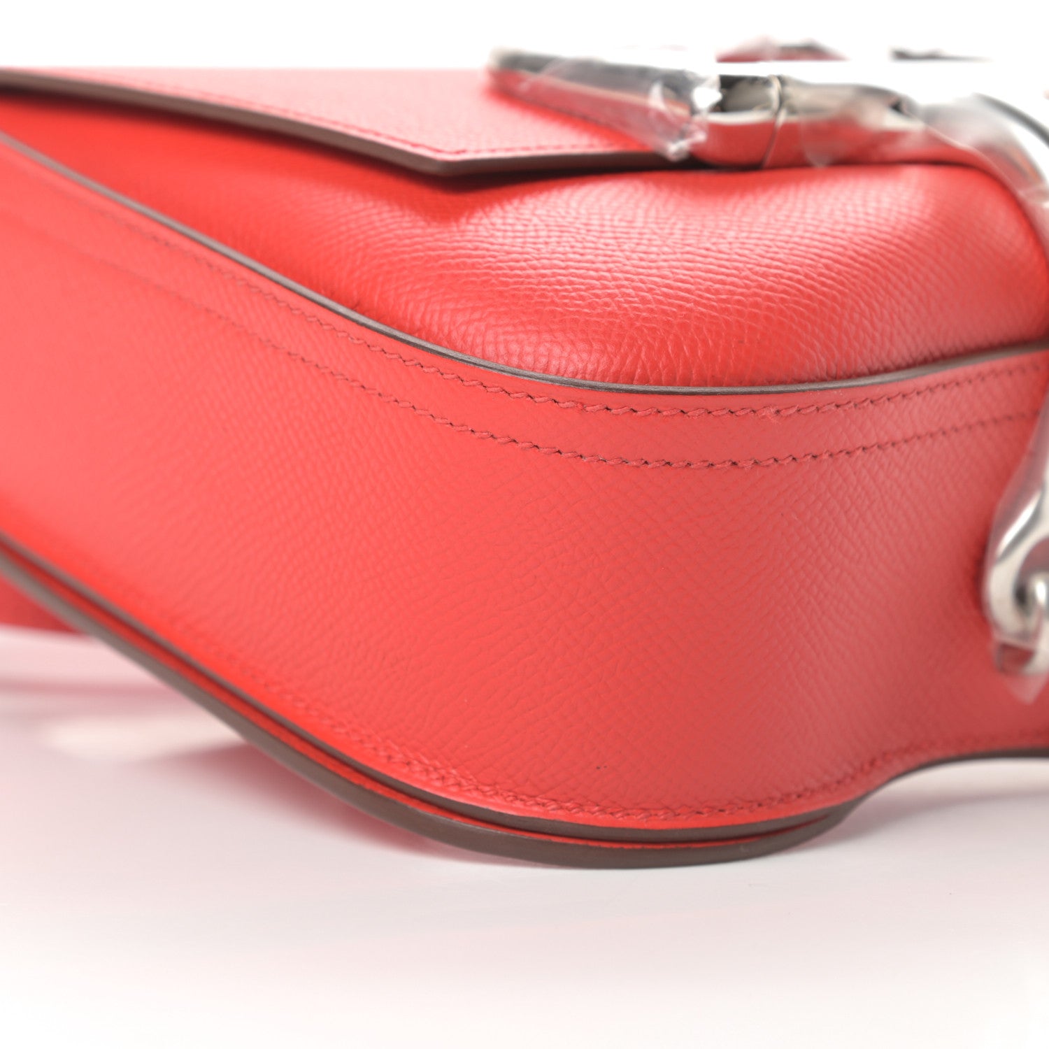 Hermes Epsom Mini Della Cavalleria Rouge De Coeur 8 of 10