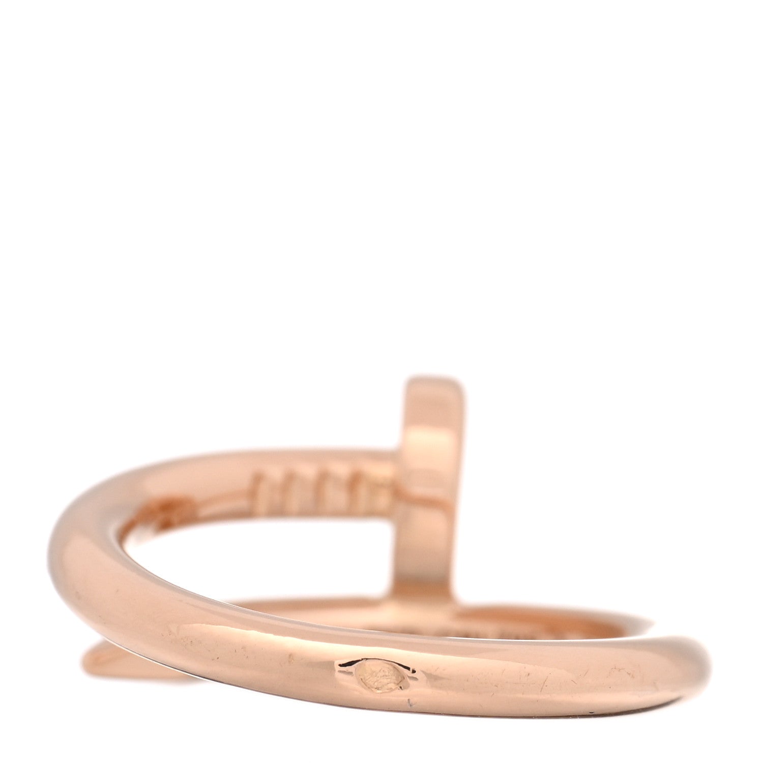 Cartier 18K Pink Gold Juste Un Clou Ring 50 5.25 3 of 5