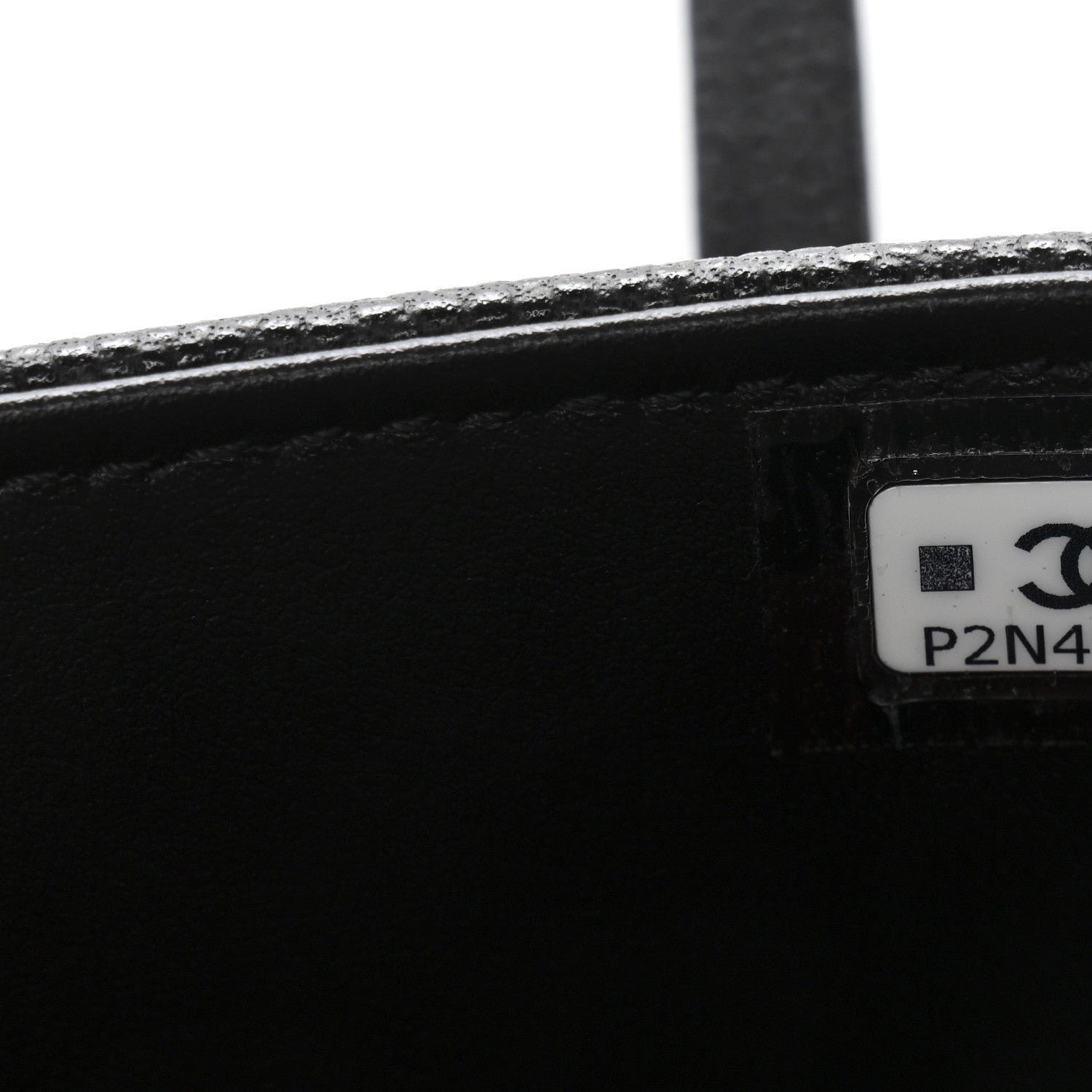Chanel Shiny Caviar Mini Preppy Coco Shoulder Bag Black 7 of 11